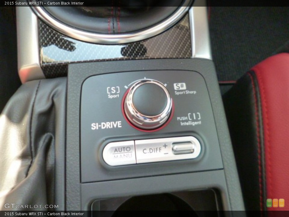 Carbon Black Interior Controls for the 2015 Subaru WRX STI #96429157