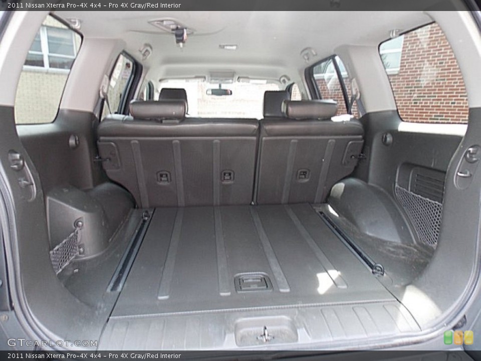 Pro 4X Gray/Red Interior Trunk for the 2011 Nissan Xterra Pro-4X 4x4 #96431359