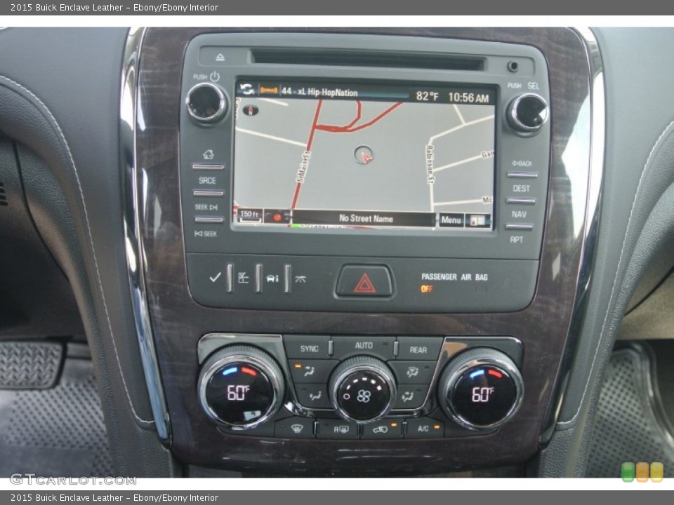 Ebony/Ebony Interior Navigation for the 2015 Buick Enclave Leather #96433405