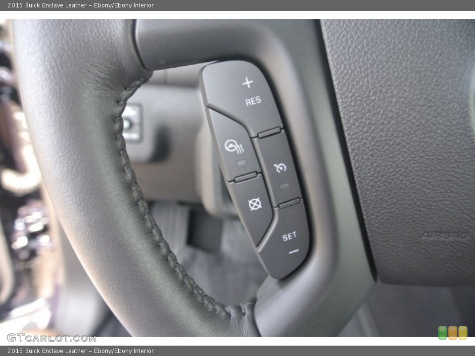 Ebony/Ebony Interior Controls for the 2015 Buick Enclave Leather #96433438