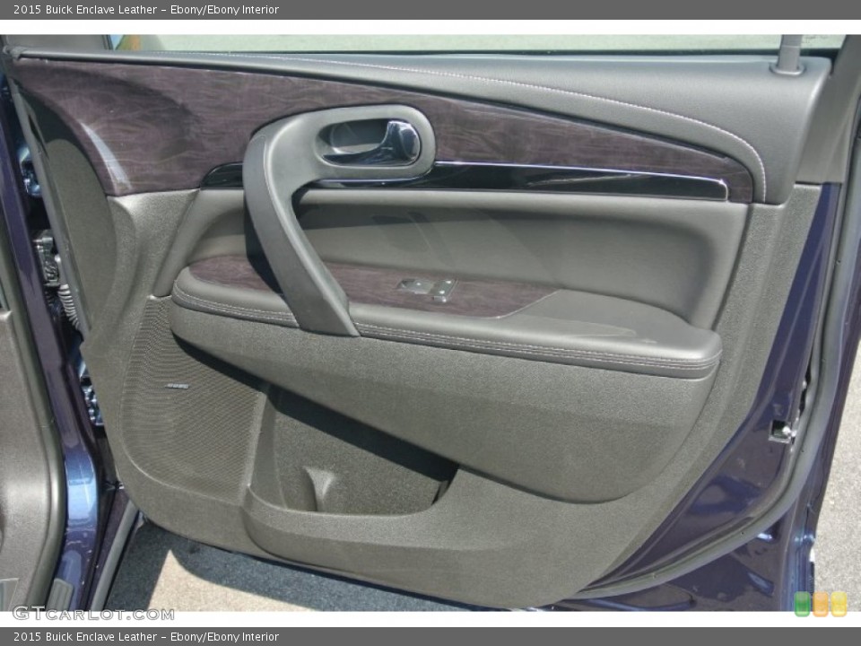 Ebony/Ebony Interior Door Panel for the 2015 Buick Enclave Leather #96433558