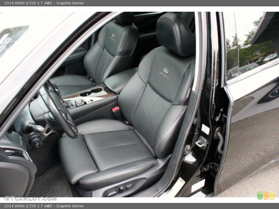 Graphite Interior Front Seat for the 2014 Infiniti Q 50S 3.7 AWD #96439336
