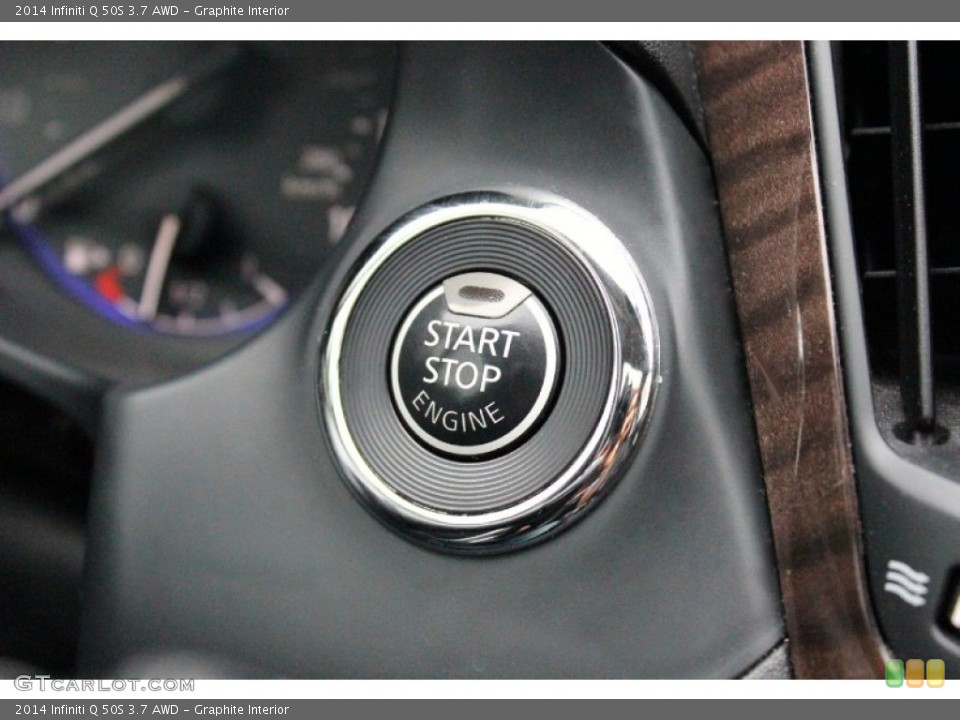 Graphite Interior Controls for the 2014 Infiniti Q 50S 3.7 AWD #96439348
