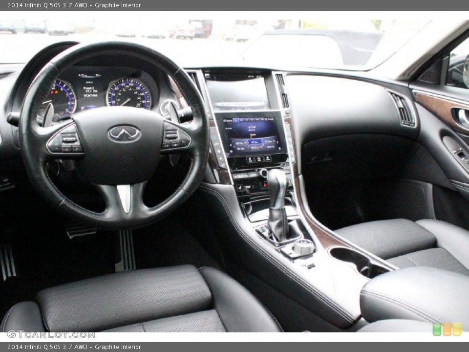 Graphite Interior Prime Interior for the 2014 Infiniti Q 50S 3.7 AWD #96439378