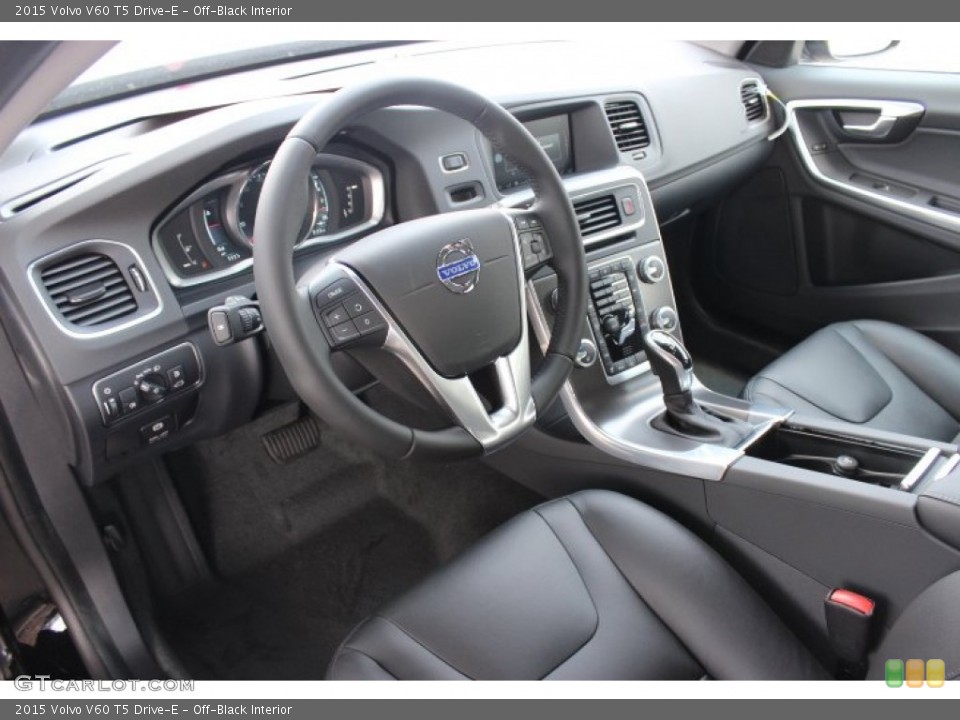 Off-Black Interior Photo for the 2015 Volvo V60 T5 Drive-E #96441042