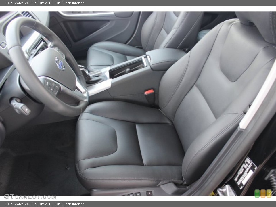 Off-Black Interior Front Seat for the 2015 Volvo V60 T5 Drive-E #96441049