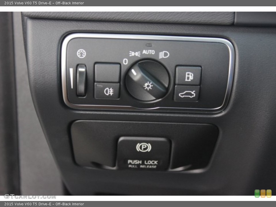 Off-Black Interior Controls for the 2015 Volvo V60 T5 Drive-E #96441177