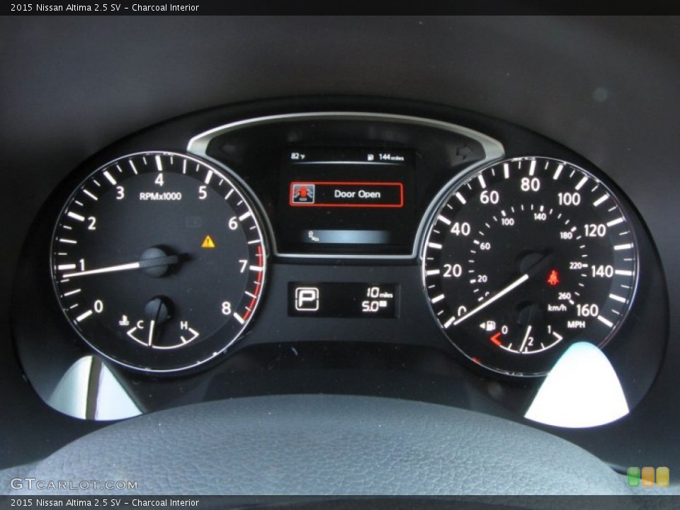 Charcoal Interior Gauges for the 2015 Nissan Altima 2.5 SV #96442729