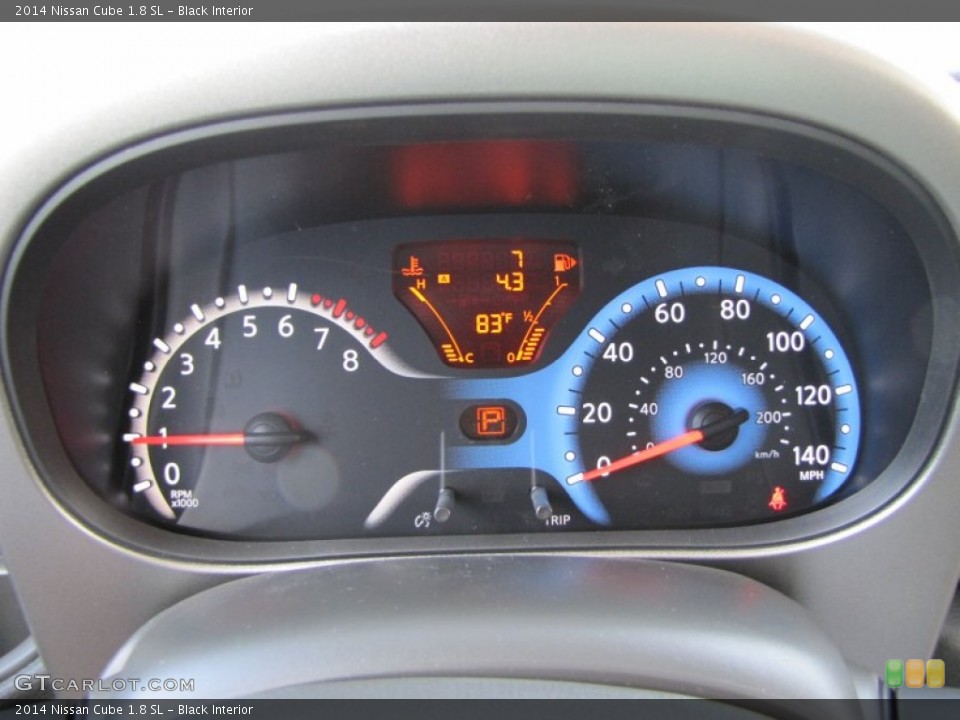 Black Interior Gauges for the 2014 Nissan Cube 1.8 SL #96448474