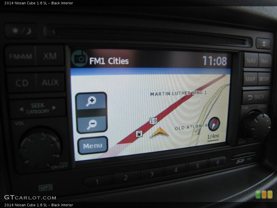 Black Interior Navigation for the 2014 Nissan Cube 1.8 SL #96448495