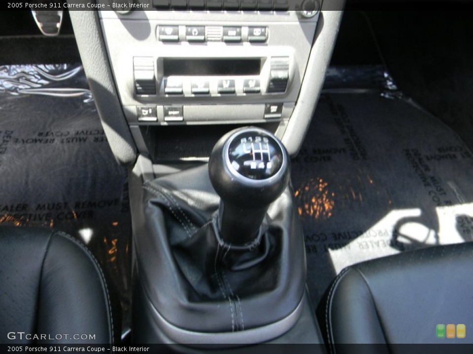 Black Interior Transmission for the 2005 Porsche 911 Carrera Coupe #96454757