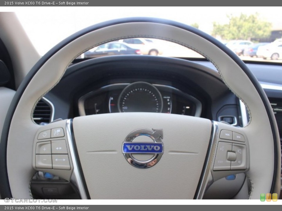 Soft Beige Interior Steering Wheel for the 2015 Volvo XC60 T6 Drive-E #96458143