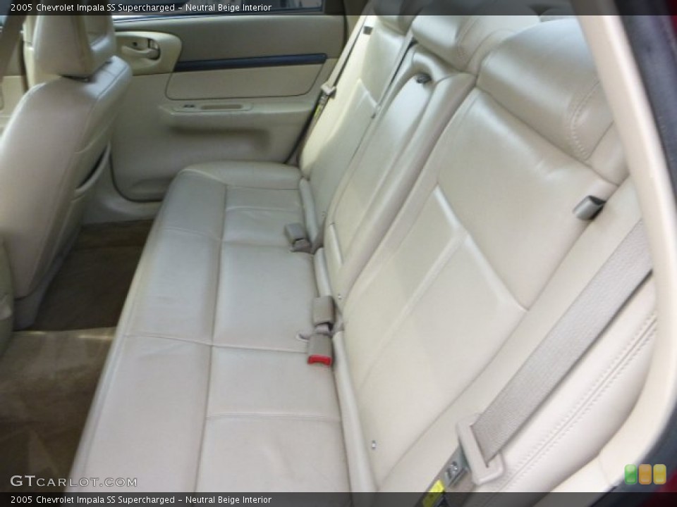 Neutral Beige Interior Rear Seat for the 2005 Chevrolet Impala SS Supercharged #96459067