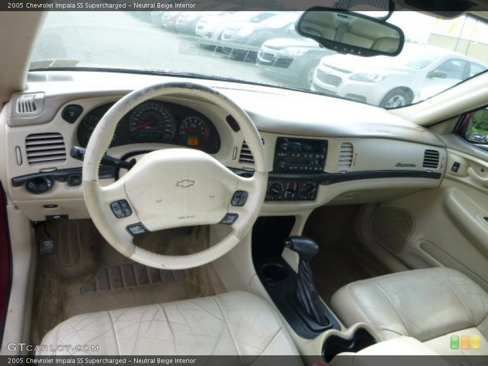 Neutral Beige Interior Prime Interior for the 2005 Chevrolet Impala SS Supercharged #96459091