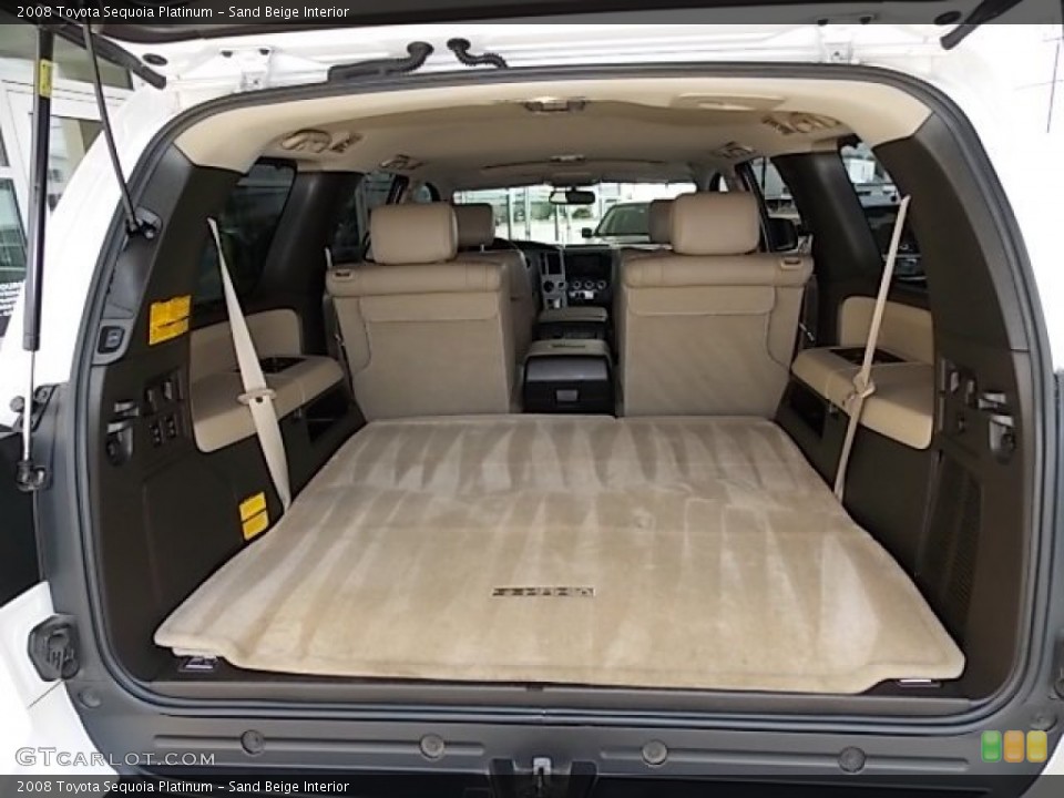 Sand Beige Interior Trunk for the 2008 Toyota Sequoia Platinum #96461482