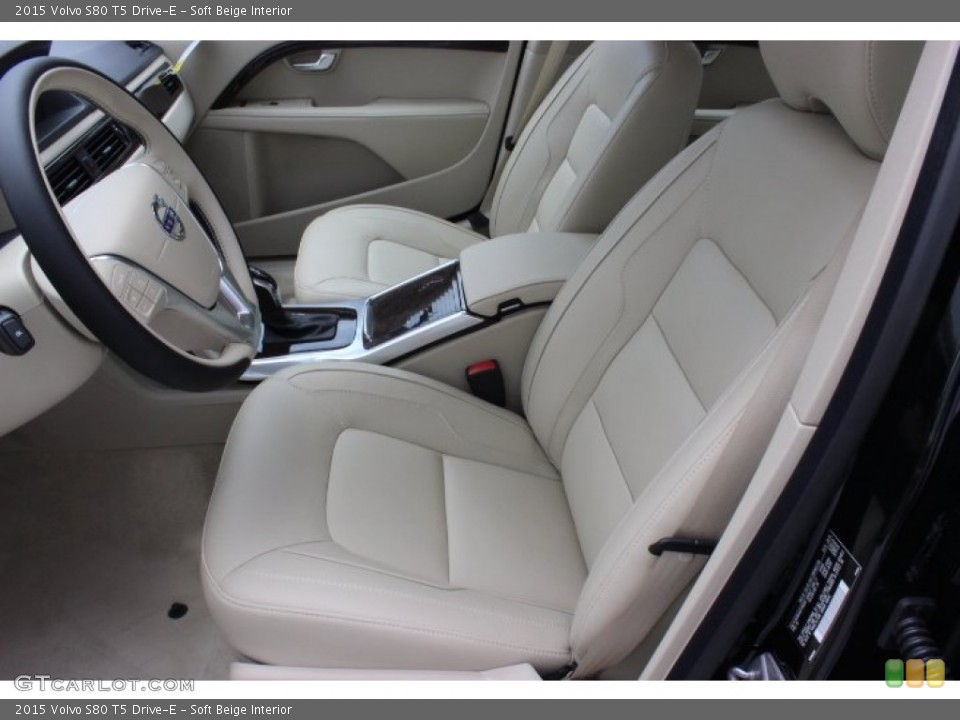 Soft Beige Interior Front Seat for the 2015 Volvo S80 T5 Drive-E #96463099