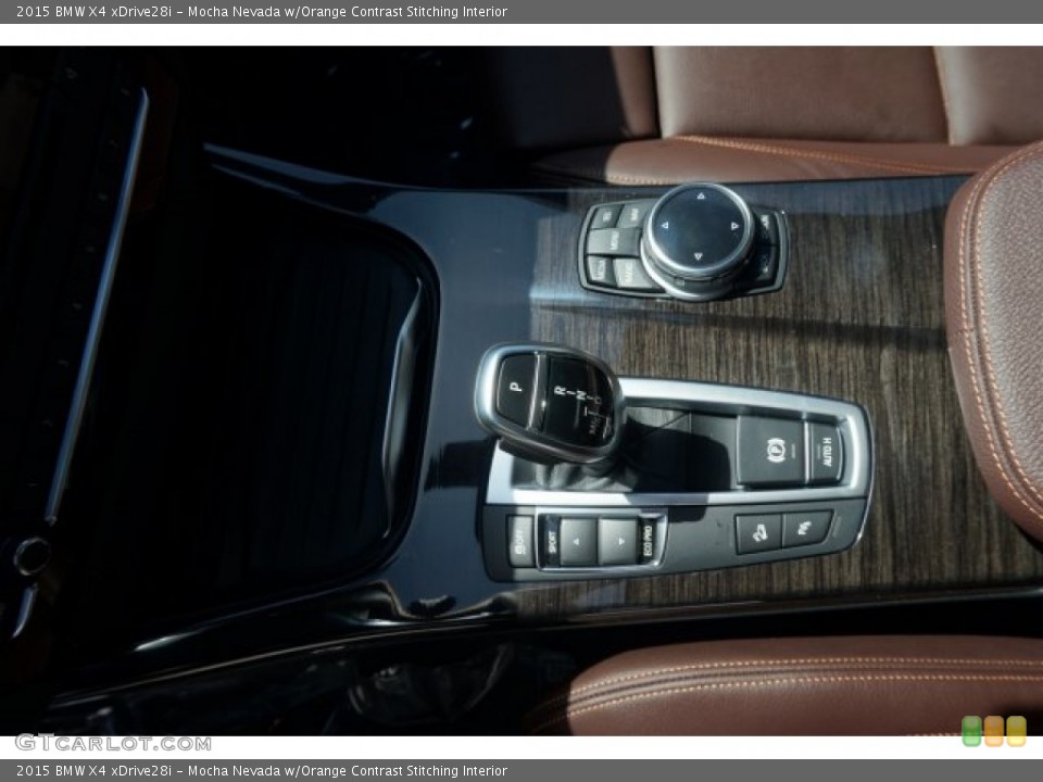 Mocha Nevada w/Orange Contrast Stitching Interior Transmission for the 2015 BMW X4 xDrive28i #96471229