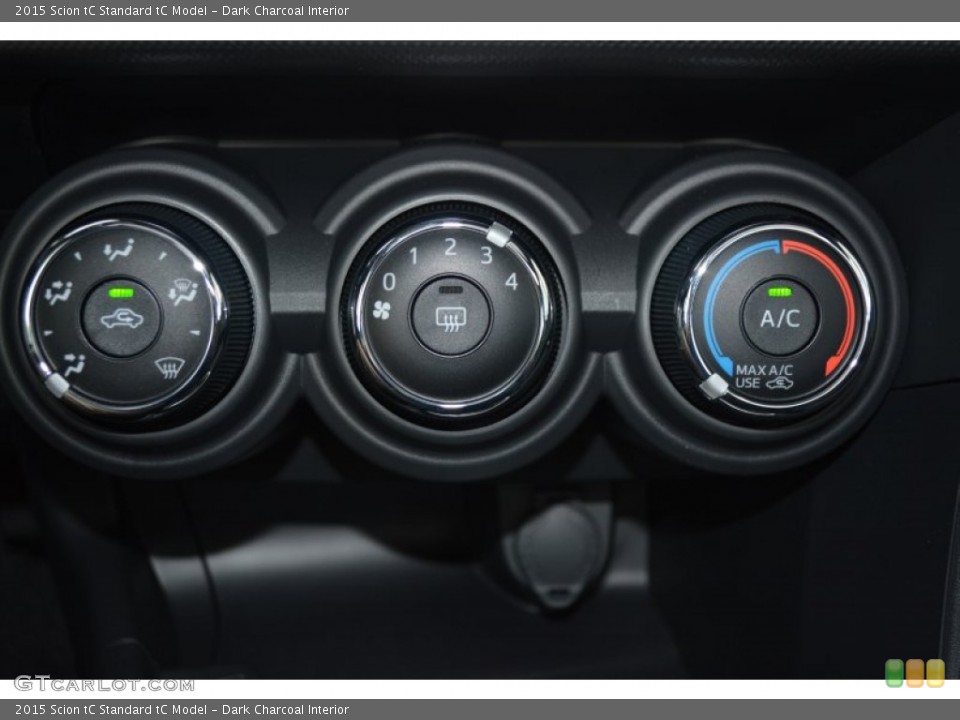 Dark Charcoal Interior Controls for the 2015 Scion tC  #96472057