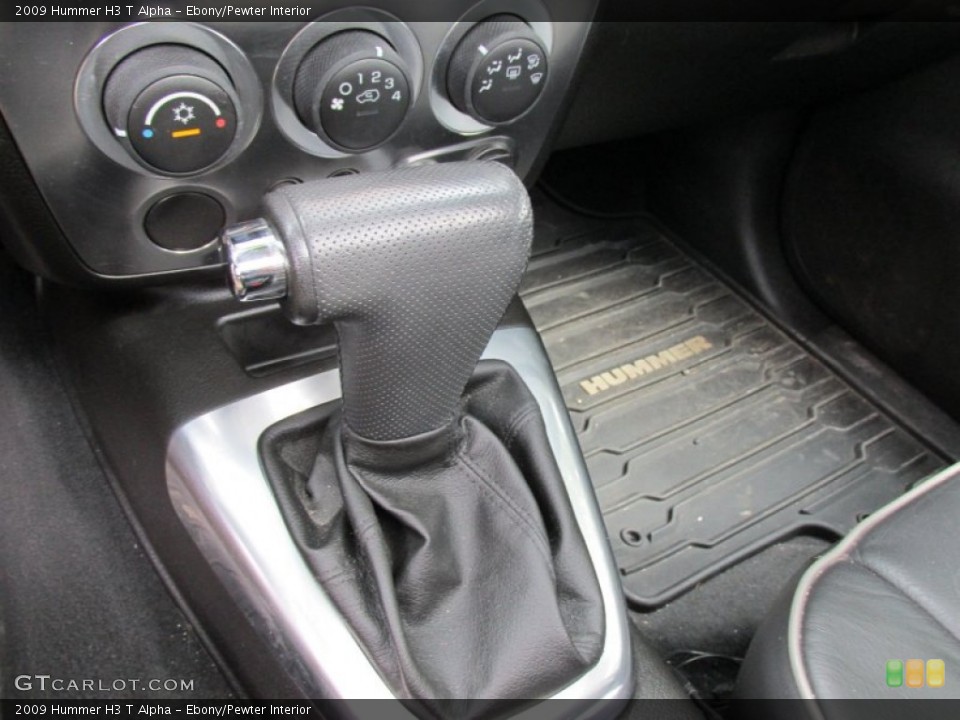 Ebony/Pewter Interior Transmission for the 2009 Hummer H3 T Alpha #96477760
