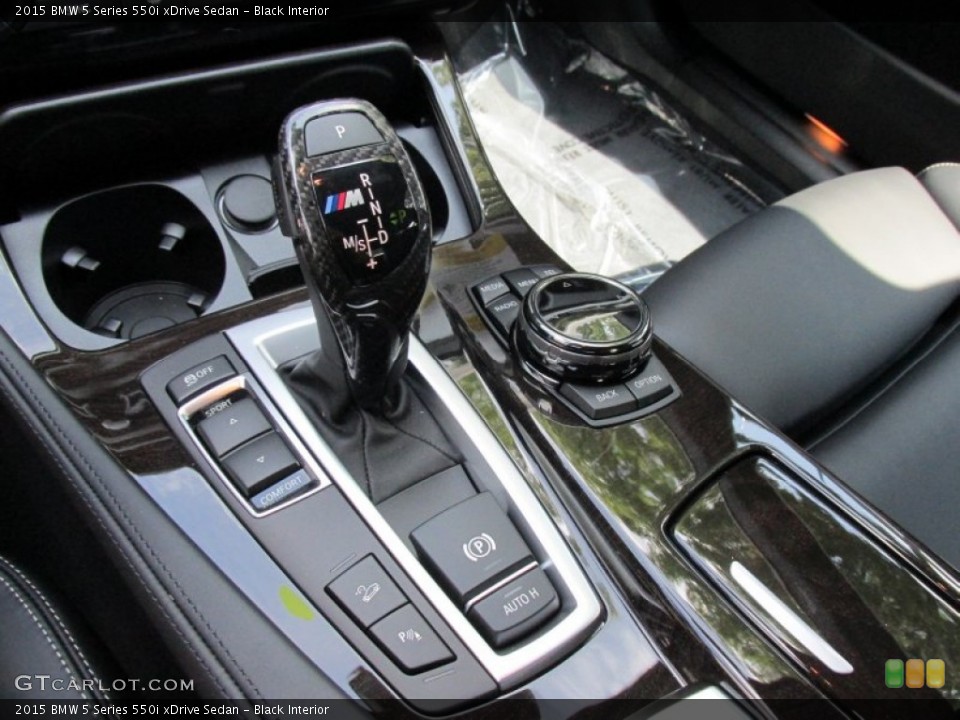 Black Interior Transmission for the 2015 BMW 5 Series 550i xDrive Sedan #96478186