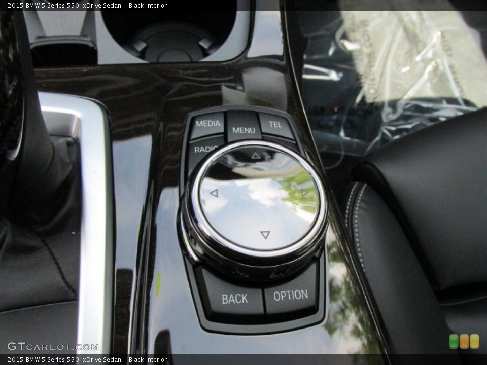 Black Interior Controls for the 2015 BMW 5 Series 550i xDrive Sedan #96478207