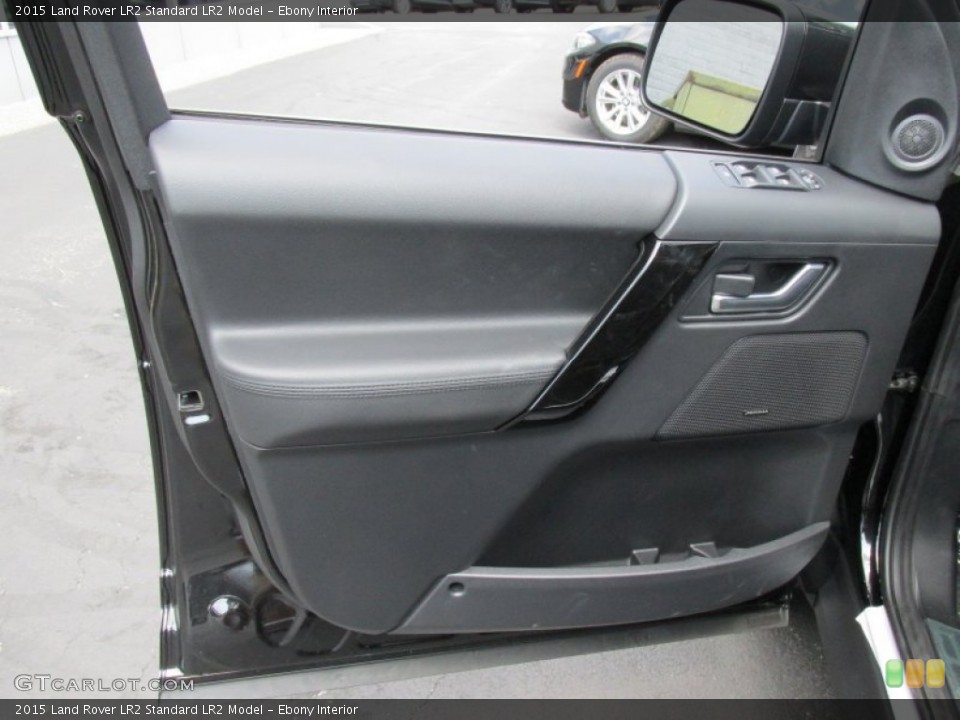 Ebony Interior Door Panel for the 2015 Land Rover LR2  #96482356