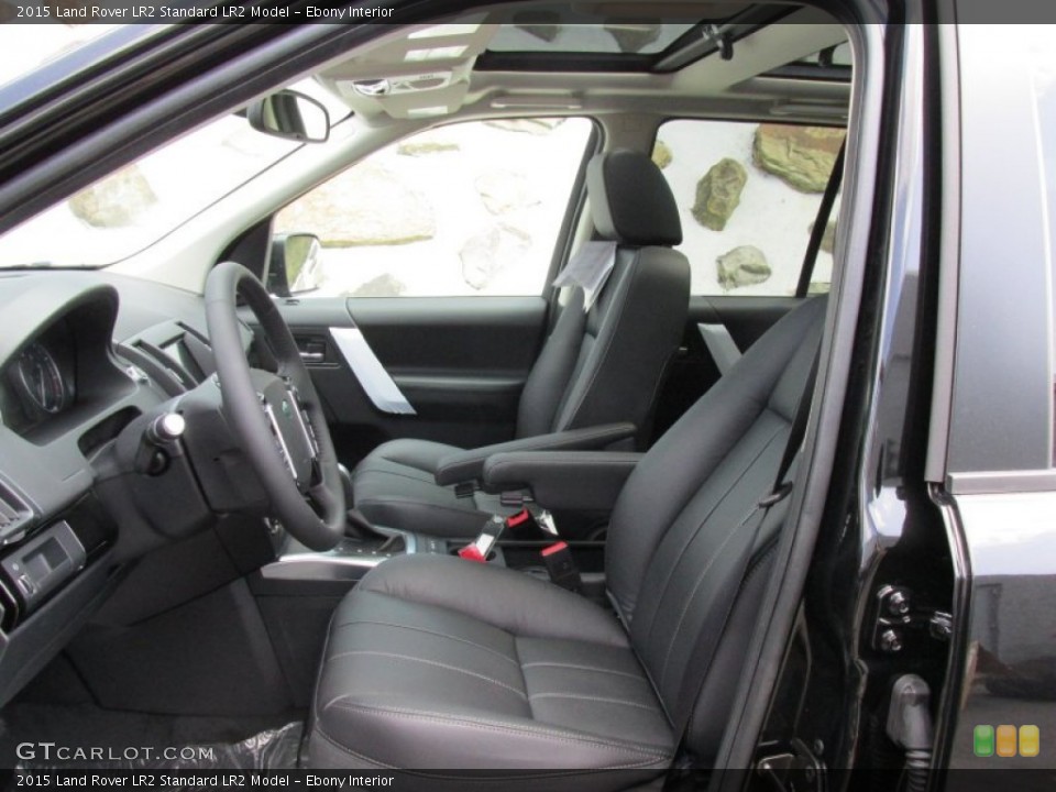 Ebony Interior Photo for the 2015 Land Rover LR2  #96482404