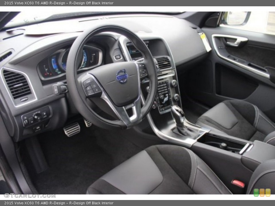 R-Design Off Black Interior Photo for the 2015 Volvo XC60 T6 AWD R-Design #96489346