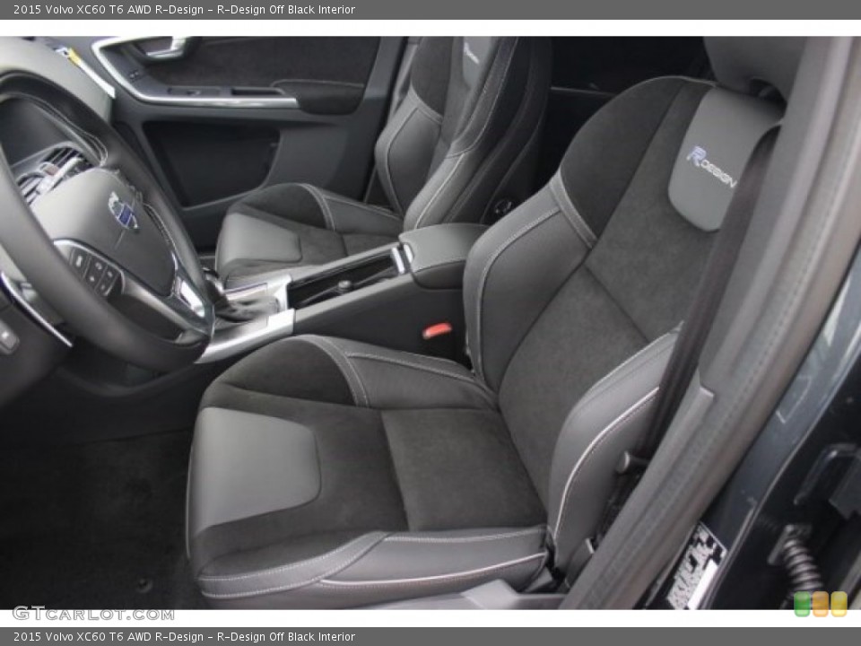R-Design Off Black Interior Front Seat for the 2015 Volvo XC60 T6 AWD R-Design #96489370