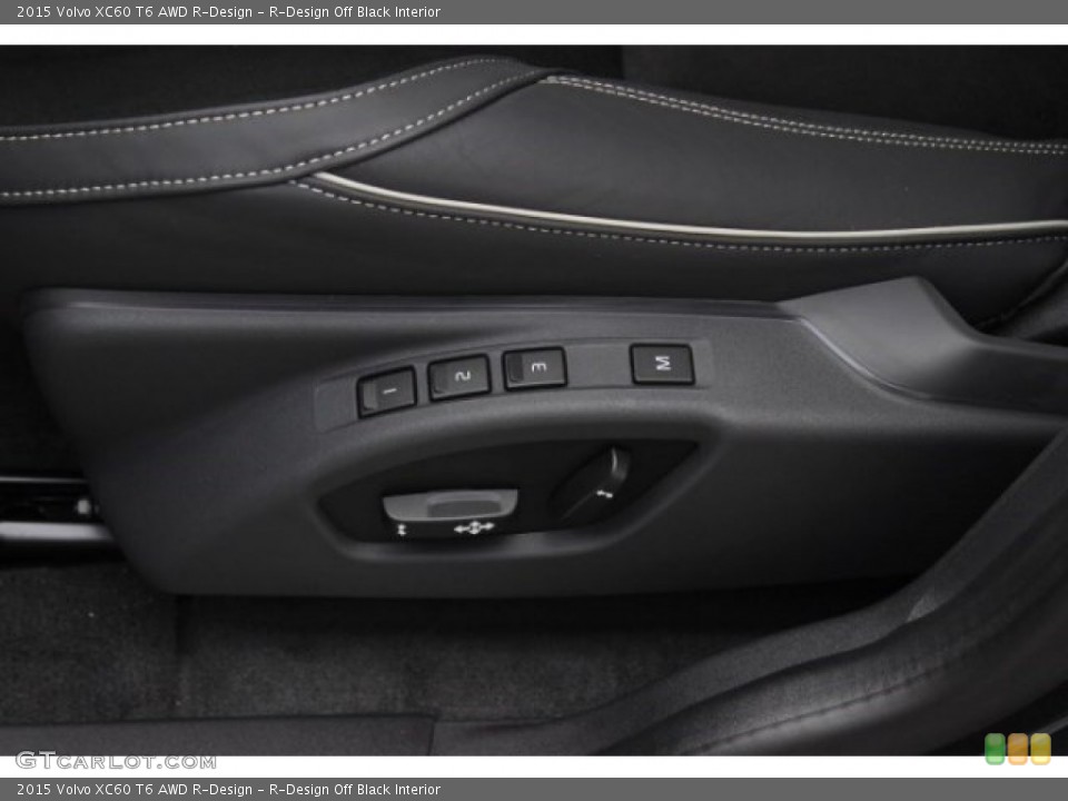 R-Design Off Black Interior Front Seat for the 2015 Volvo XC60 T6 AWD R-Design #96489388