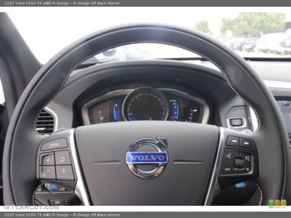 R-Design Off Black Interior Steering Wheel for the 2015 Volvo XC60 T6 AWD R-Design #96489582