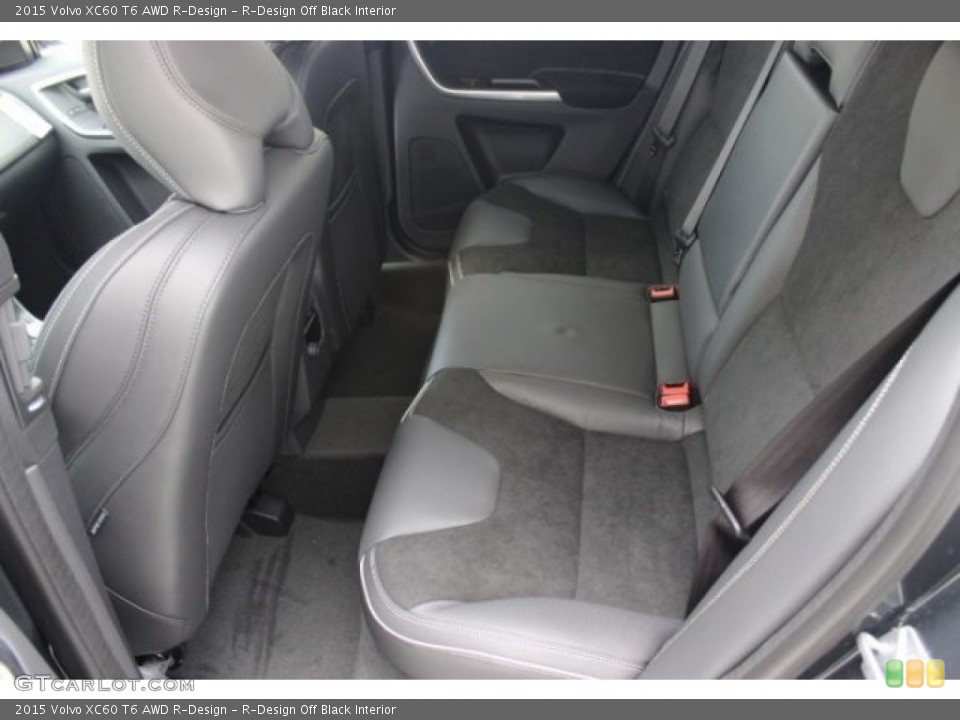 R-Design Off Black Interior Rear Seat for the 2015 Volvo XC60 T6 AWD R-Design #96489668