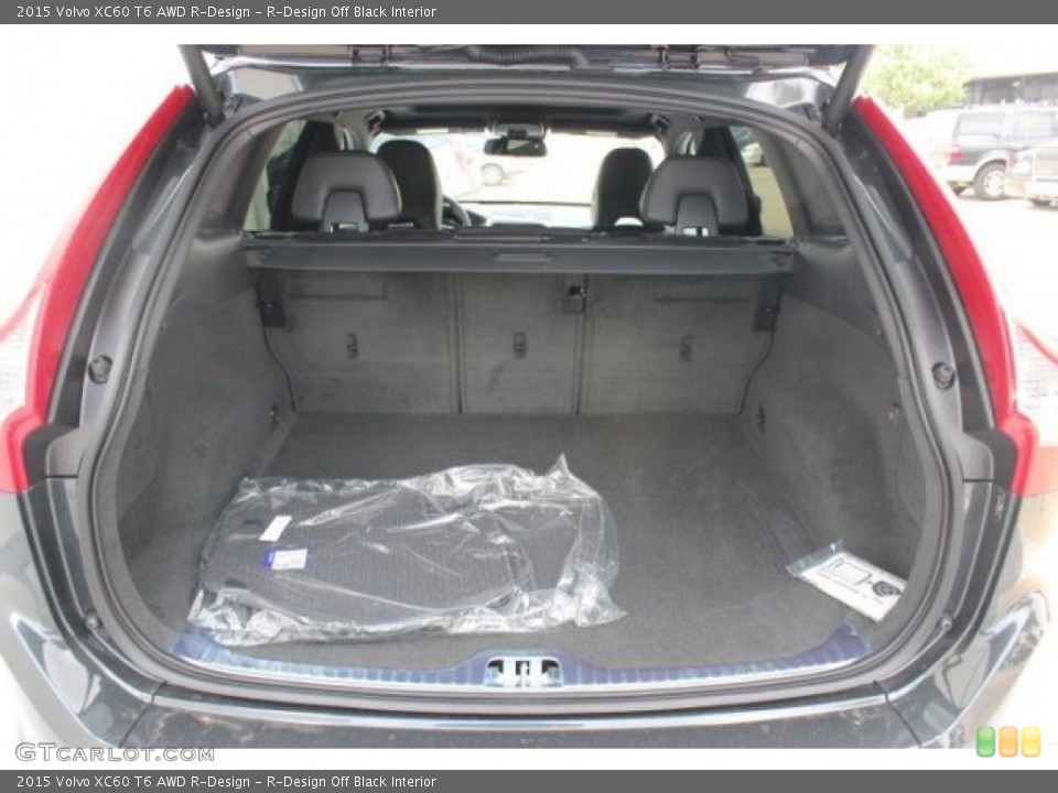 R-Design Off Black Interior Trunk for the 2015 Volvo XC60 T6 AWD R-Design #96489736