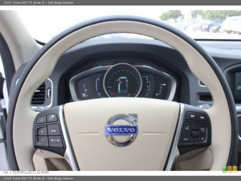 Soft Beige Interior Steering Wheel for the 2015 Volvo S60 T5 Drive-E #96490357