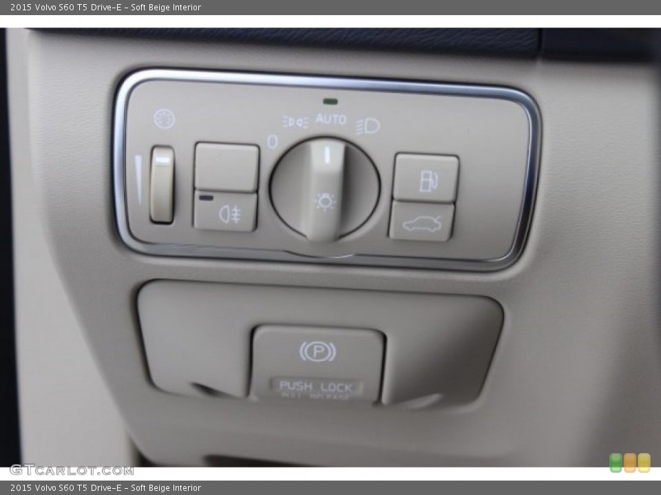 Soft Beige Interior Controls for the 2015 Volvo S60 T5 Drive-E #96490381