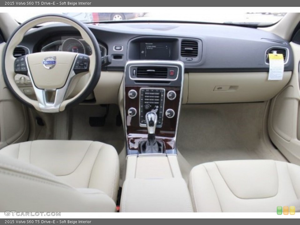 Soft Beige Interior Dashboard for the 2015 Volvo S60 T5 Drive-E #96490468