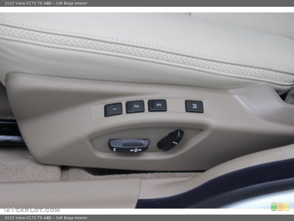 Soft Beige Interior Controls for the 2015 Volvo XC70 T6 AWD #96492400