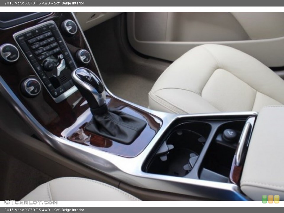 Soft Beige Interior Transmission for the 2015 Volvo XC70 T6 AWD #96492439