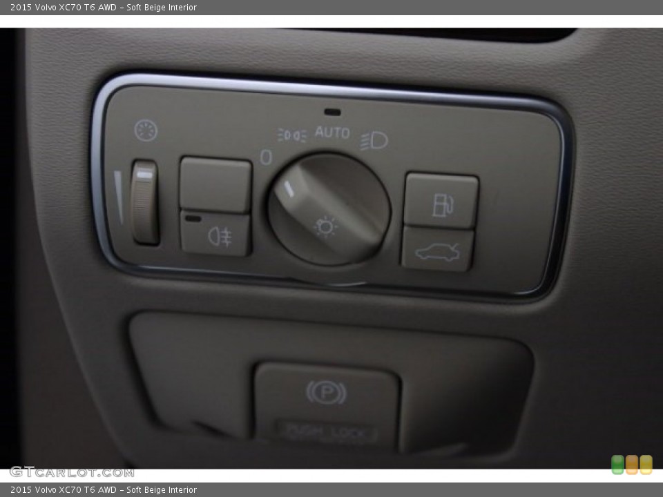 Soft Beige Interior Controls for the 2015 Volvo XC70 T6 AWD #96492581