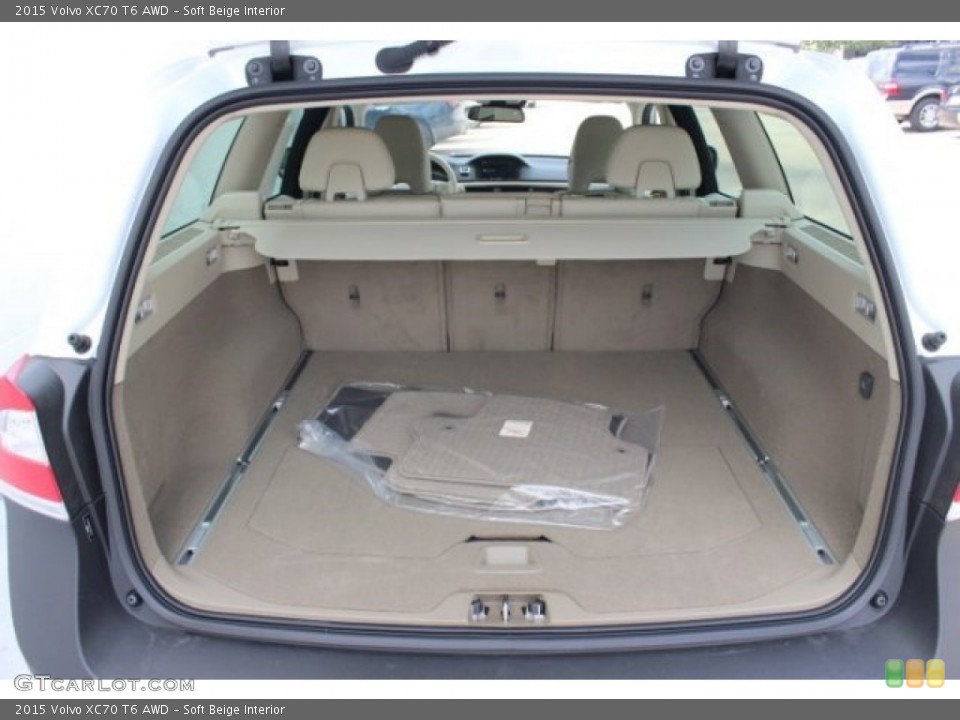 Soft Beige Interior Trunk for the 2015 Volvo XC70 T6 AWD #96492718