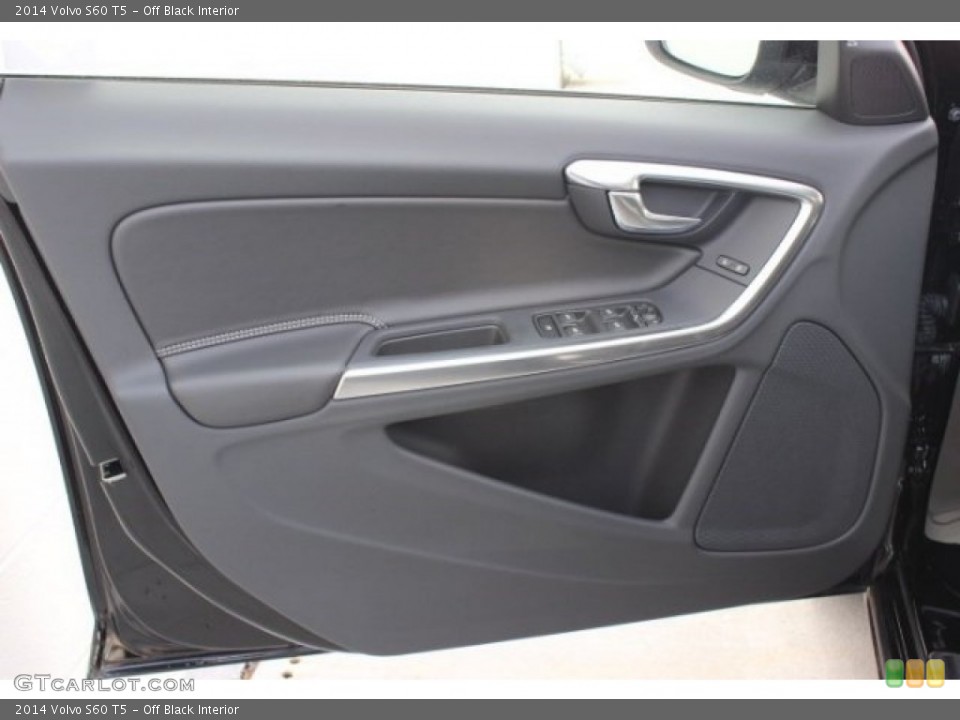 Off Black Interior Door Panel for the 2014 Volvo S60 T5 #96493621