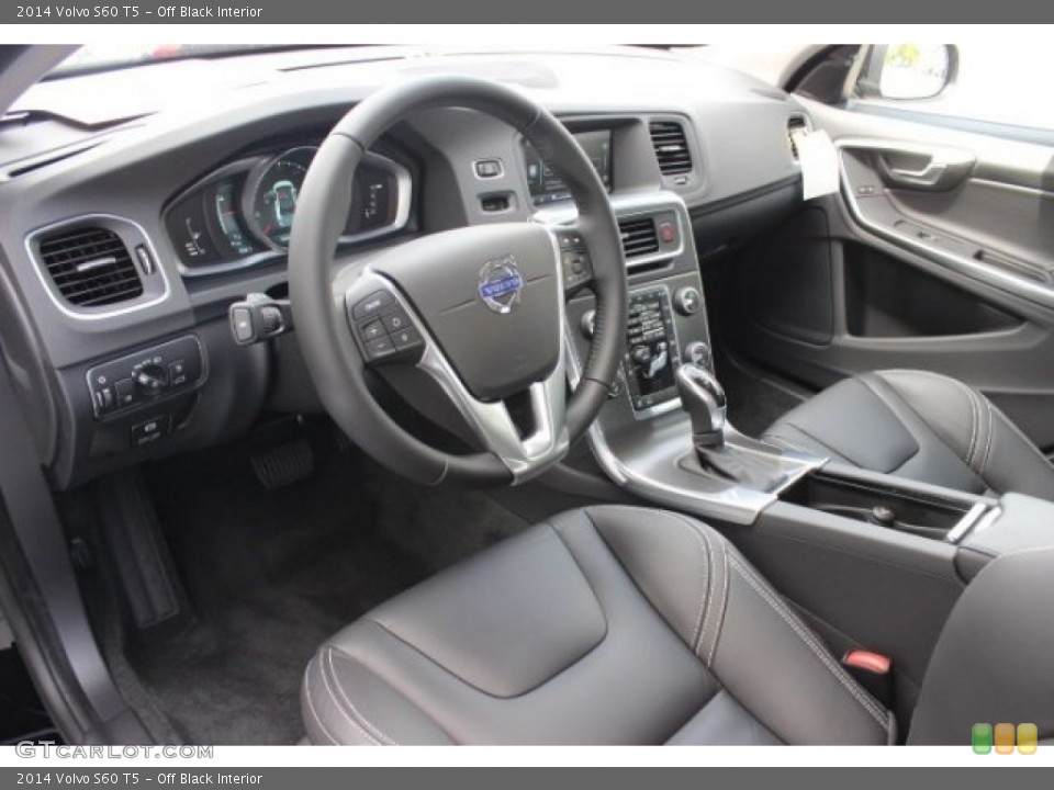 Off Black Interior Photo for the 2014 Volvo S60 T5 #96493642