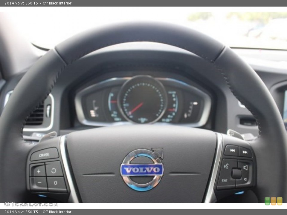 Off Black Interior Steering Wheel for the 2014 Volvo S60 T5 #96493864