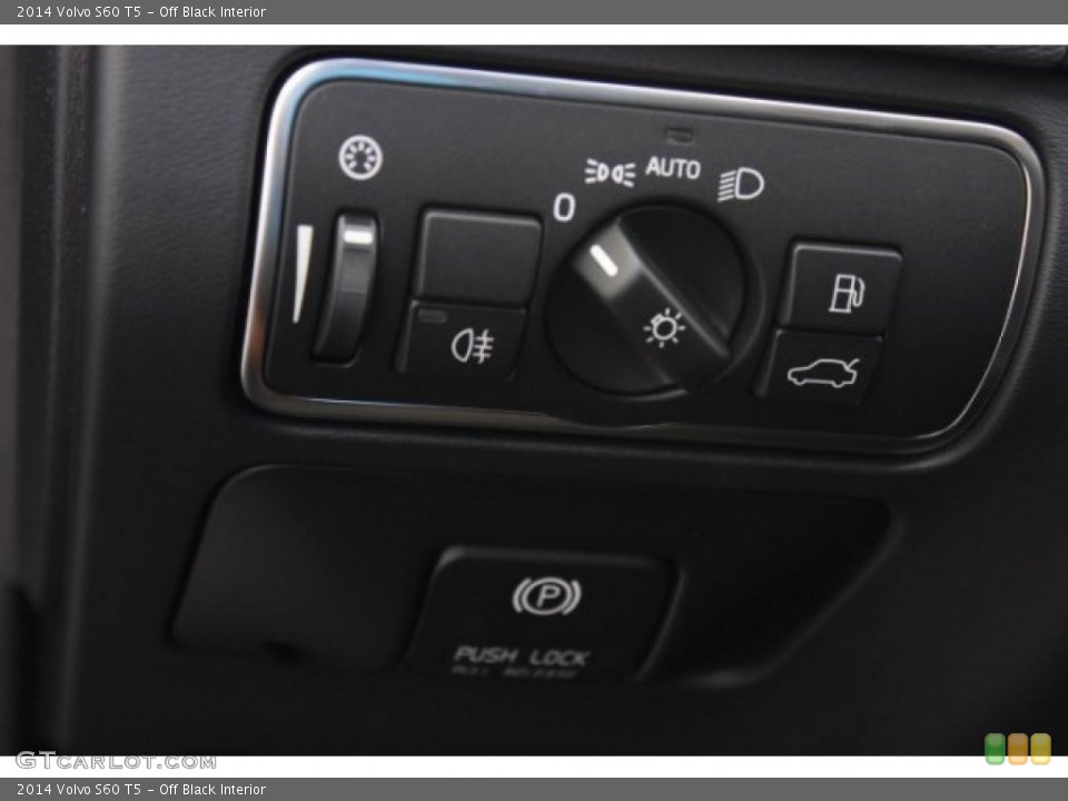 Off Black Interior Controls for the 2014 Volvo S60 T5 #96493900