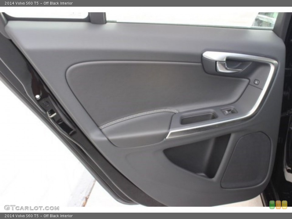 Off Black Interior Door Panel for the 2014 Volvo S60 T5 #96493921