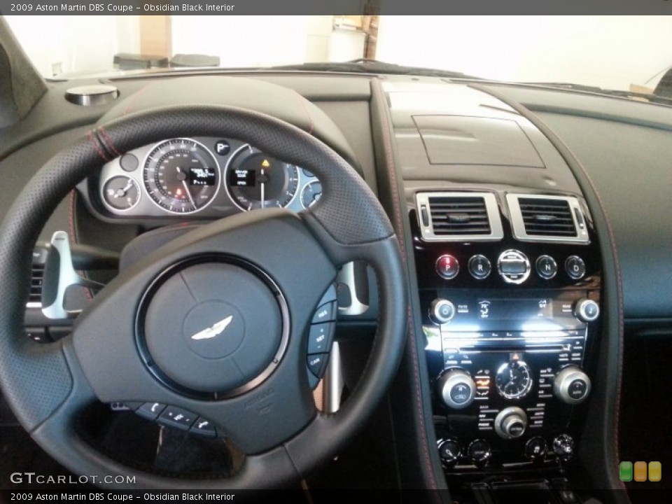 Obsidian Black Interior Dashboard for the 2009 Aston Martin DBS Coupe #96509364
