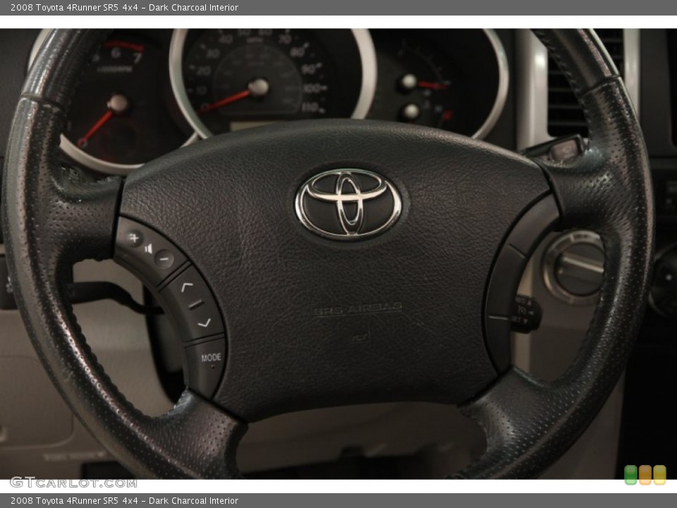 Dark Charcoal Interior Steering Wheel for the 2008 Toyota 4Runner SR5 4x4 #96521073