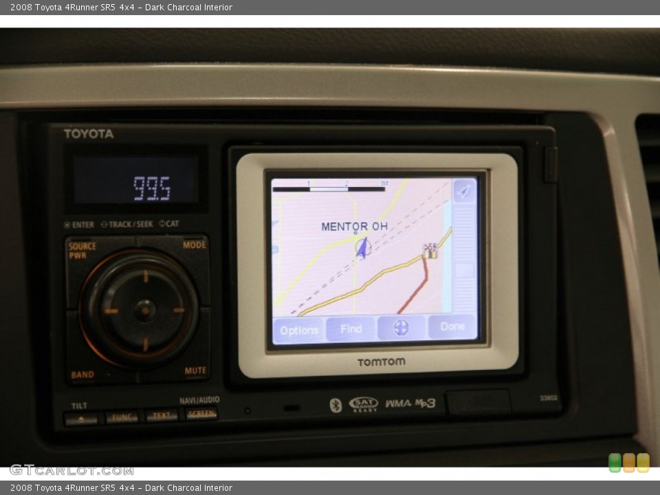 Dark Charcoal Interior Navigation for the 2008 Toyota 4Runner SR5 4x4 #96521139
