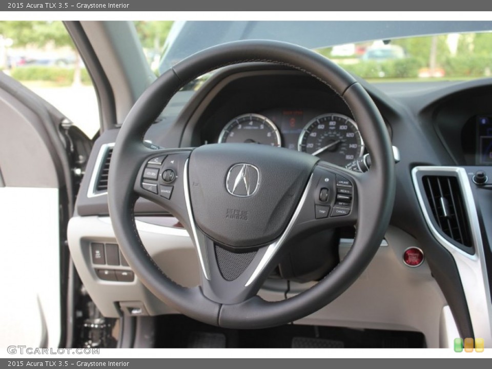 Graystone Interior Steering Wheel for the 2015 Acura TLX 3.5 #96522564