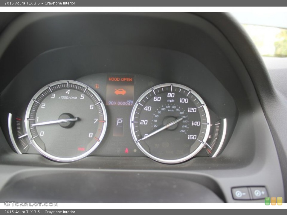 Graystone Interior Gauges for the 2015 Acura TLX 3.5 #96522945